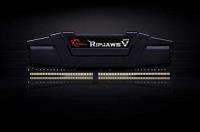 GSKILL 16GB (1x16) RipjawsV Siyah DDR4 3200Mhz F4-3200C16S-16GVK CL16 1.35V Tek Modül Ram - 1